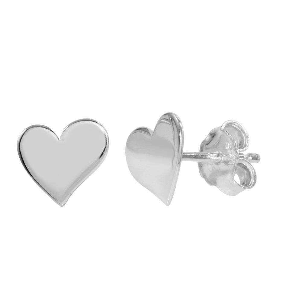 Heart Stud Earrings