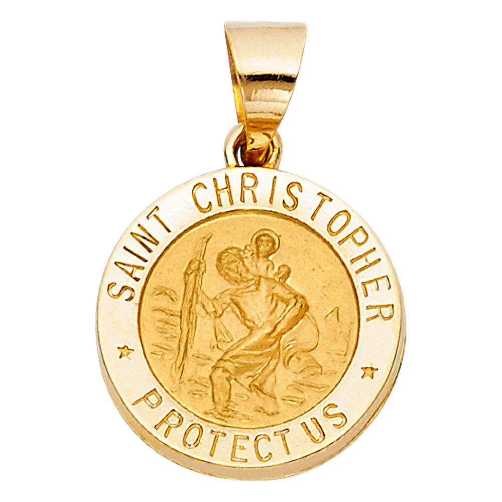 14KY  ST. CHRISTOPHER PENDANT