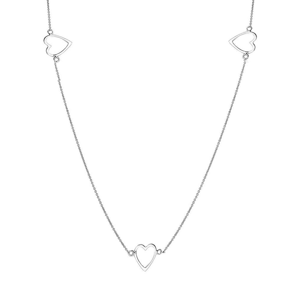Thumbnail: Heart Sterling Silver Necklace
