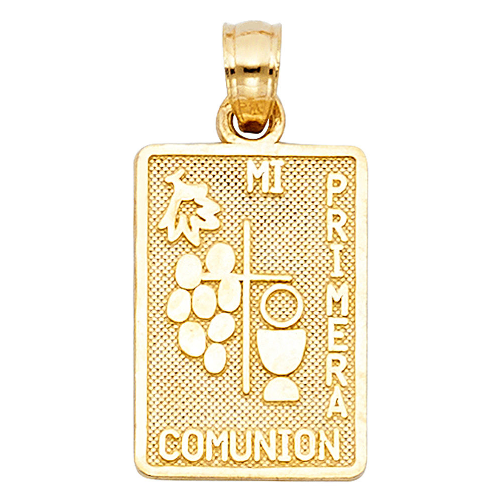14KY COMMUNION PENDANT