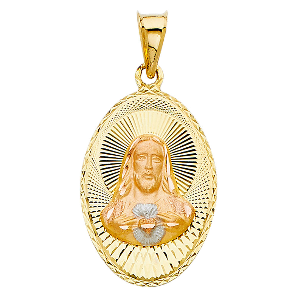 14KT RELIGIOUS STAMP PENDANT (PT331)