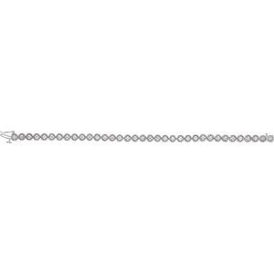 Thumbnail: 14K White 1 CTW Diamond 7" Bracelet