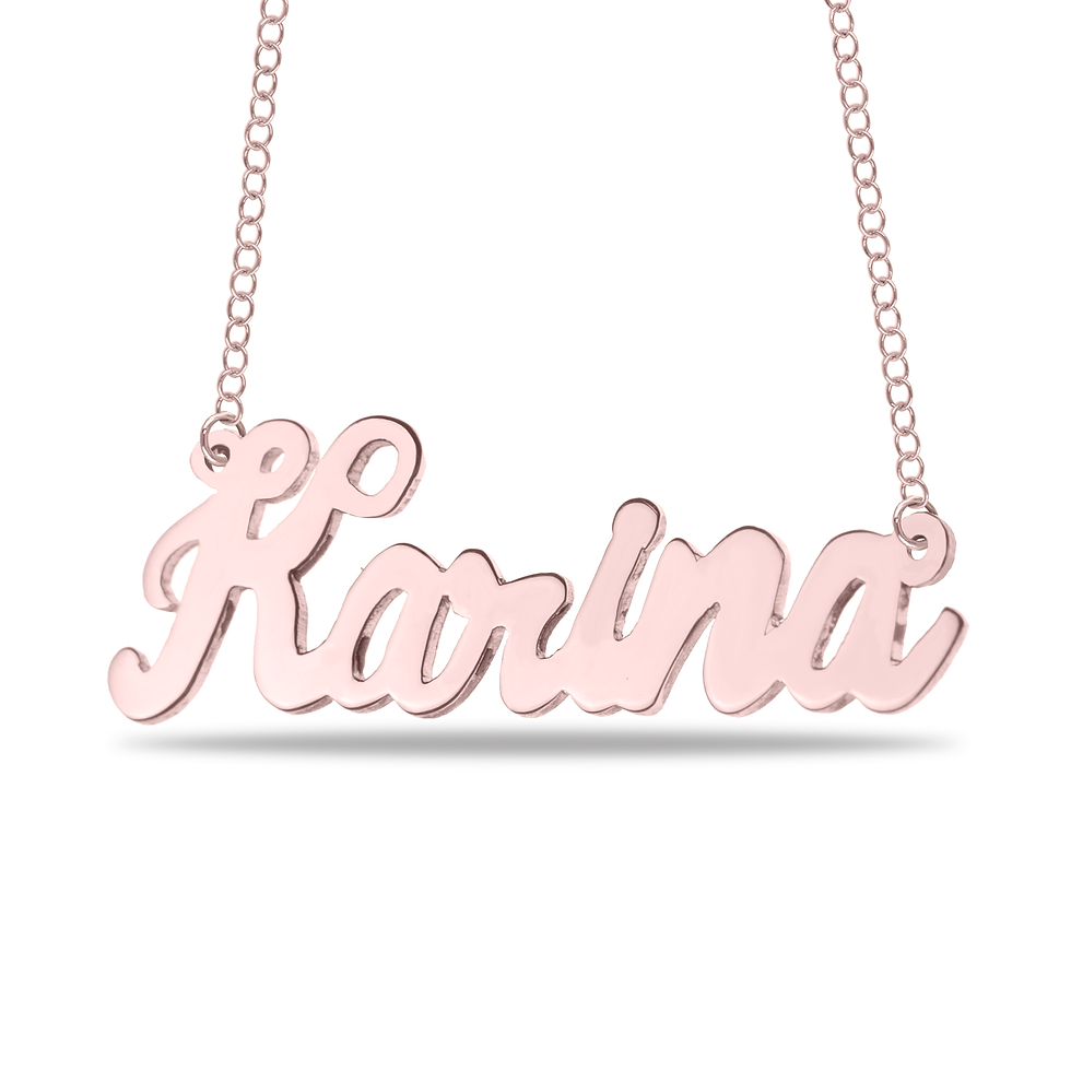 Thumbnail: YOUR OWN HANDWRITING NAME NECKLACE