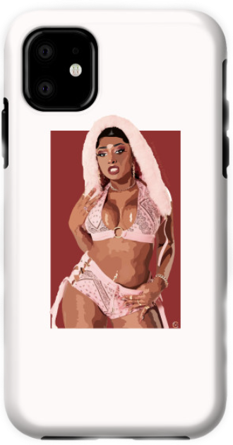 Thumbnail: Girl In The Hood Phone Case