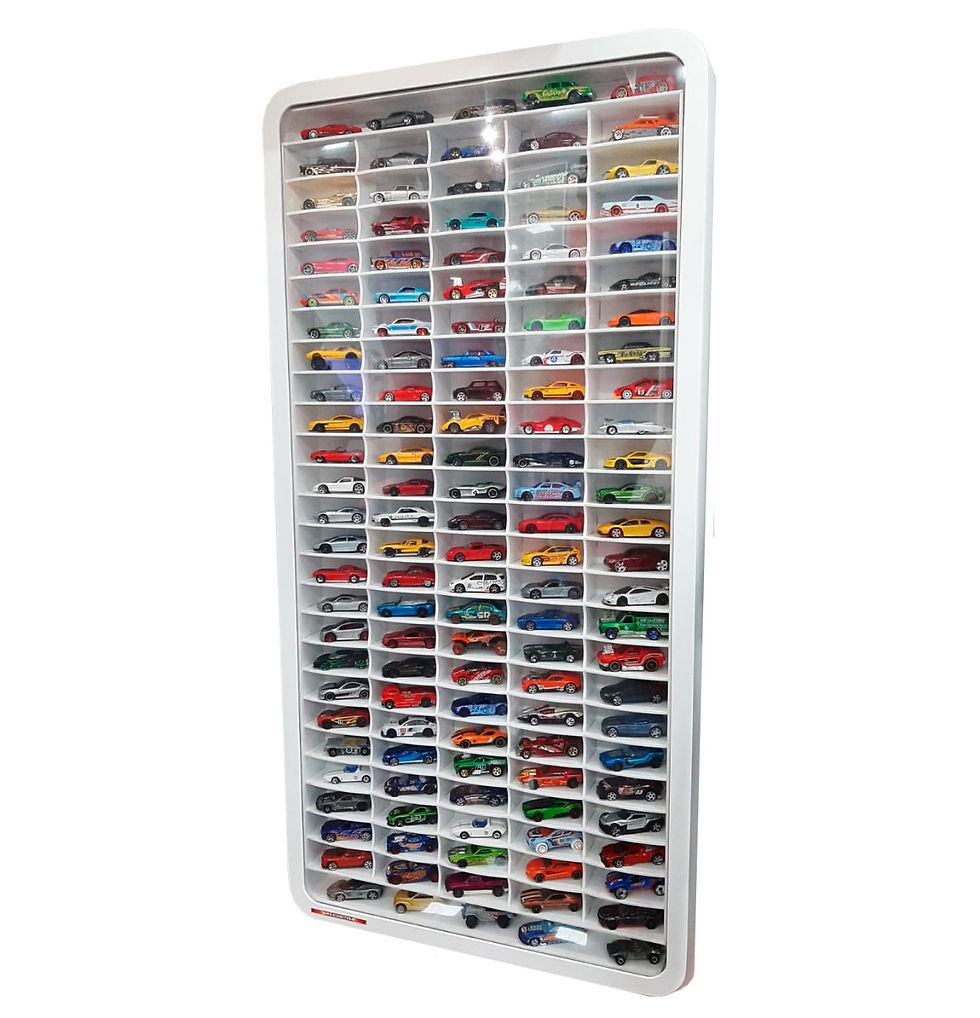Miniatura: Expositor P/ 130 Minis Compatível Hot Wheels 1:64 New Vertical