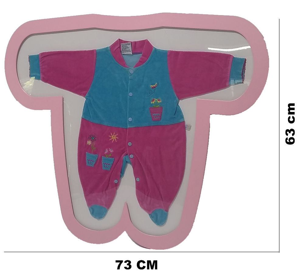 Quadrinho Primero Macacão Tip Top Expositor Quarto Bebe Camisa