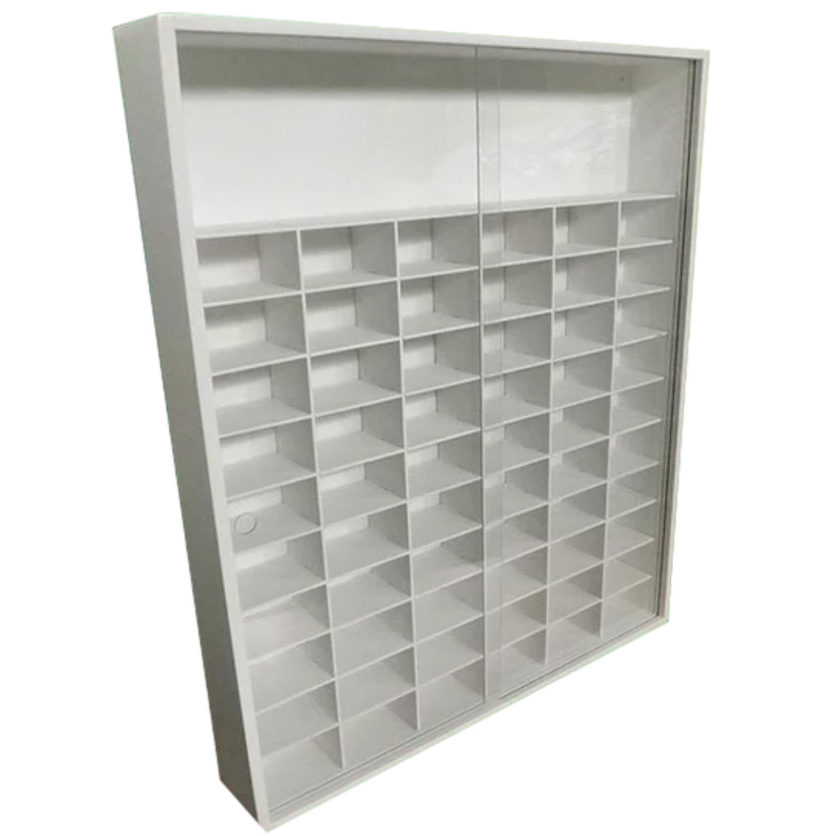 Estante Expositor 60 Nichos 1:55 Disney Cars Coleção Carros