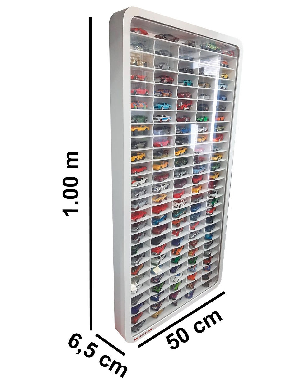 Miniatura: Expositor P/ 130 Minis Compatível Hot Wheels 1:64 New Vertical