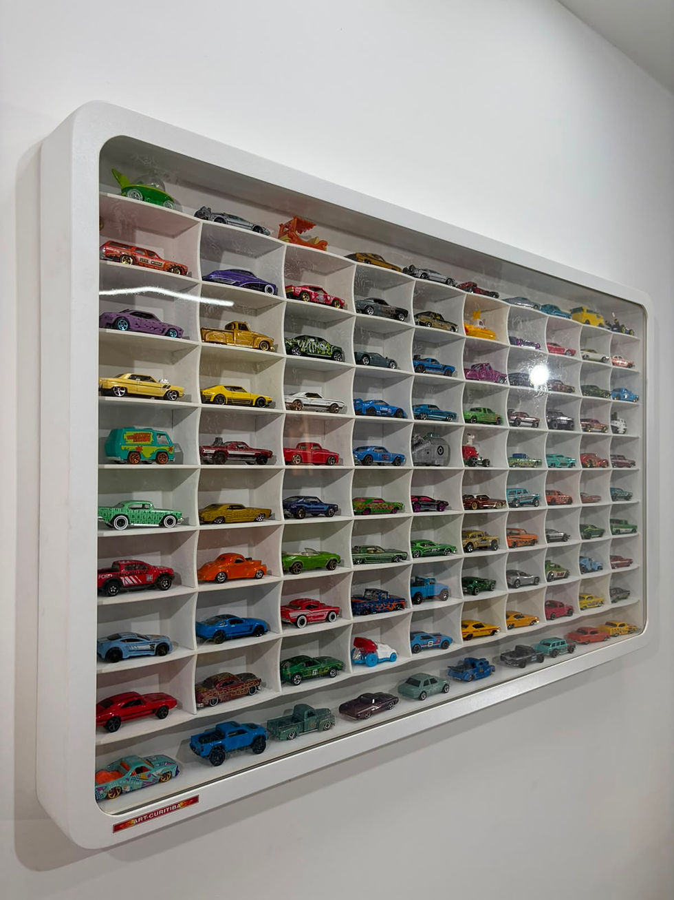 Miniatura: Expositor P/ 100 Minis Compatível Hot Wheels Escala 1:64 New