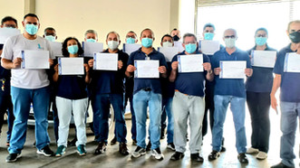 Motoristas da Associação Mahatma Gandhi participaram de capacitação em São José do Rio Preto
