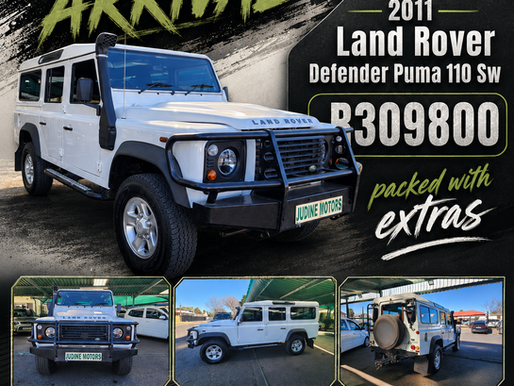 TWO NEW ARRIVALS AT JUDINE MOTORS!