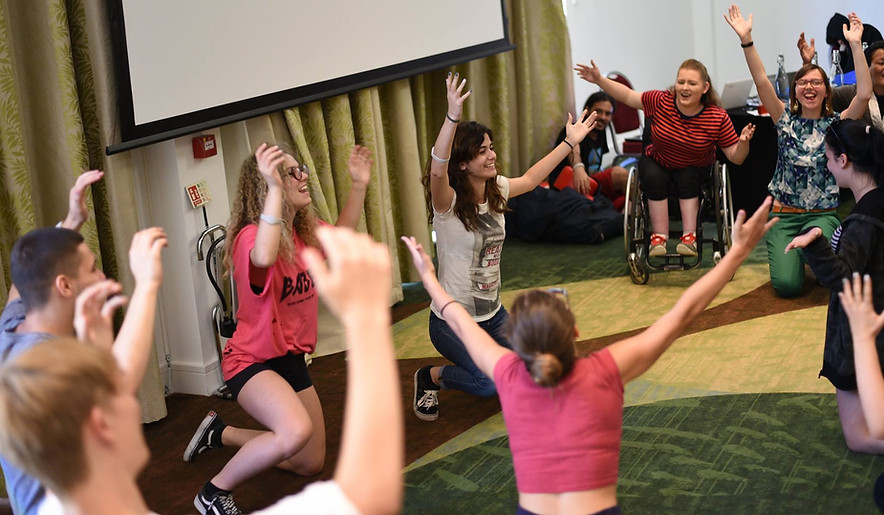 a group during an EVA FEM session