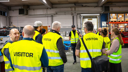 ESBE ENGAGES WITH INSTALLD FOR FACTORY VISIT