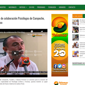 Firman convenio de colaboración de Psicólogos de Campeche, Yucatán y Tabasco.