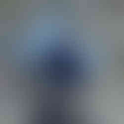 Lionfish with blue colored fins