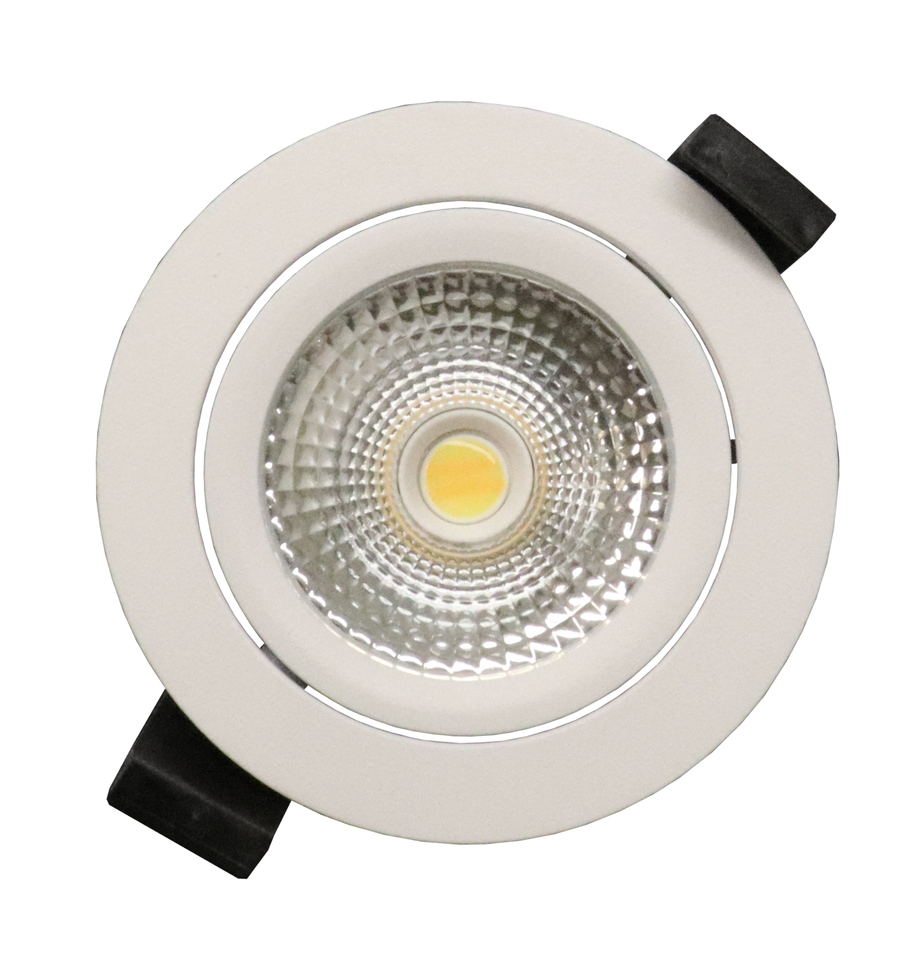 Spot Kantelbaar Rond wit 5W IP44 Dimbaar 2700K of Dim-to-Warm