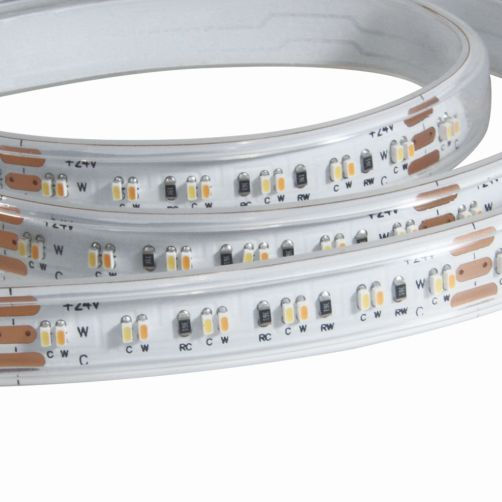 Thumbnail: Ledstrip 5m 240LED/m 2110 24V CRI90 bicolor 2700-6000K IP20,IP67