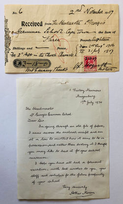 1907 - Recite from school for the paymen