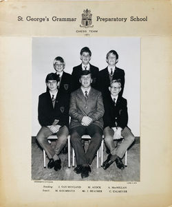 1971 - Preparatory Chess Team