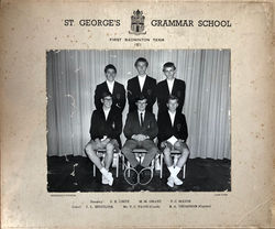 1971 - First Badminton Team