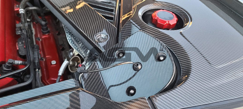 Aazon.co: Front Strut Tower Cover Copatible With Chevrolet Corvette C8 Stingray 2020-2024 - View #6