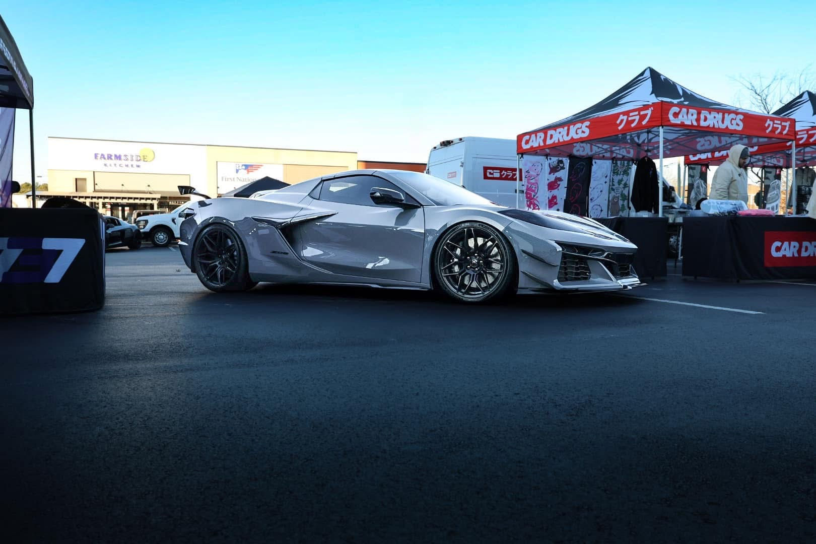 AGM C8 Corvette Z06/ERay/ZR1 Hyper-Aero Canards (Uppers) | AG