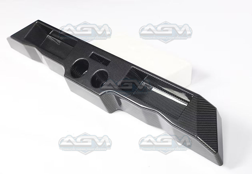 Thumbnail: AGM Lamborghini Huracan Carbon Cupholder Console (ALL Models)