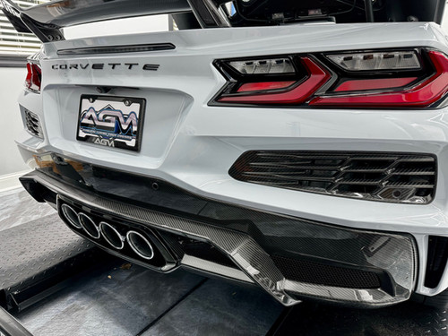 AGM C8 Corvette Z06/ERay/ZR1 Rear Grille Inserts | AG Motorsports