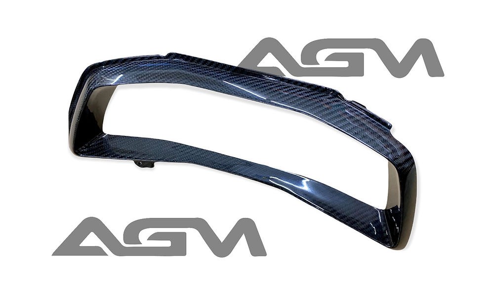 Thumbnail: AGM C8 Corvette Carbon Fiber Gauge Cluster Bezel (Full Replacement) FA5