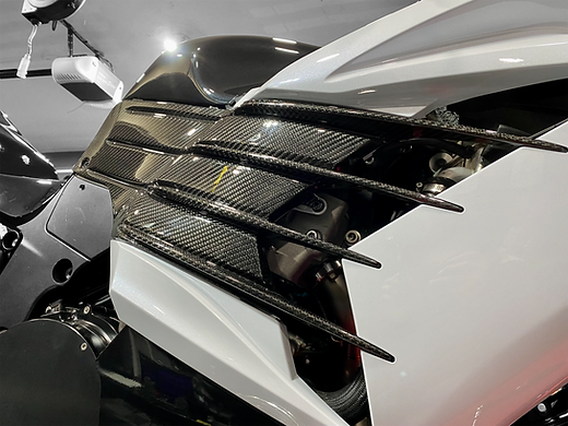 AGM ZX14R 12+ Carbon Fiber Side Gills | AG Motorsports