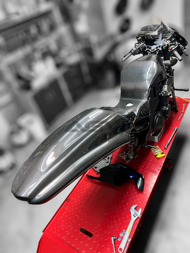 14th メンズサイズ1 AGM ZX14 Carbon Fiber Tail - 10/12/14/18” Over | AG Motorsports