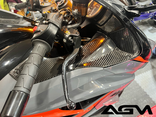 AGM ZX14R 12+ Carbon Fiber Ram Air Intake / Dash Panels | AG