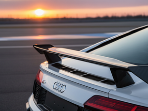 Enhance Your Audi R8 with Carbon Fiber High Blade Spoilers