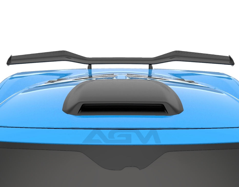 Thumbnail: AGM C8 Corvette Carbon Fiber Roof Scoop (Coupe- All Models)