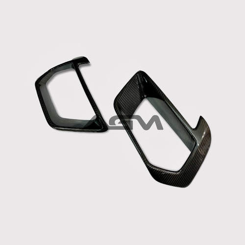 AGM Mustang S550 Carbon Fiber Grille Inserts AGMotorsports