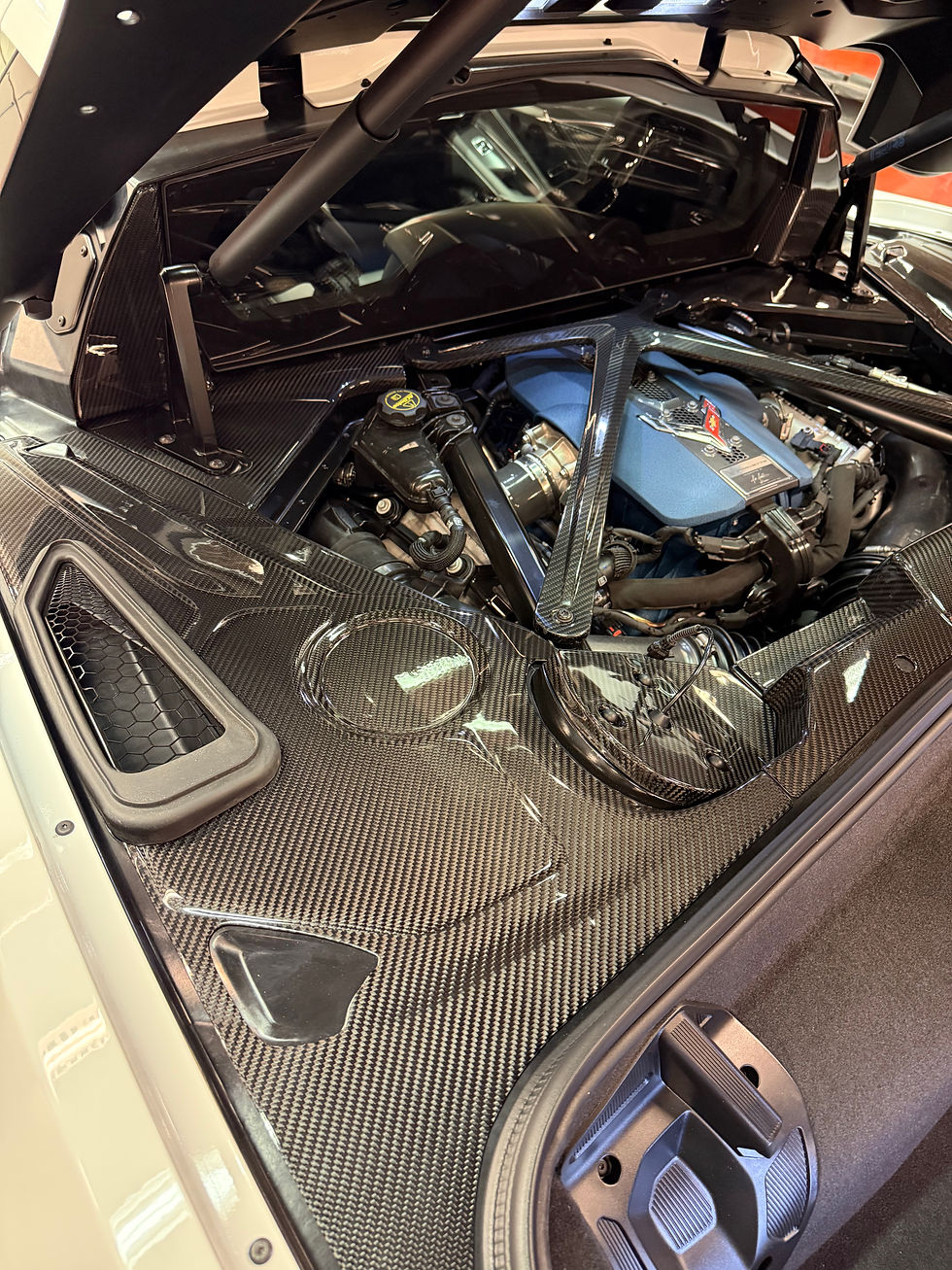 Thumbnail: AGM C8 Corvette Carbon Fiber Ultimate Engine Bay Package (All Models)