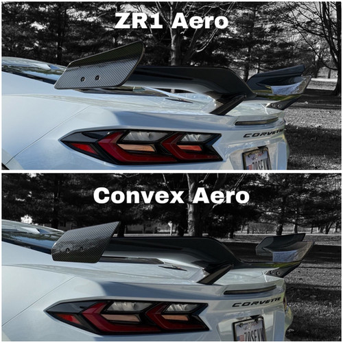 AGM C8 Corvette Z06/ERay Z07 High Wing Winglets | AG Motorsports