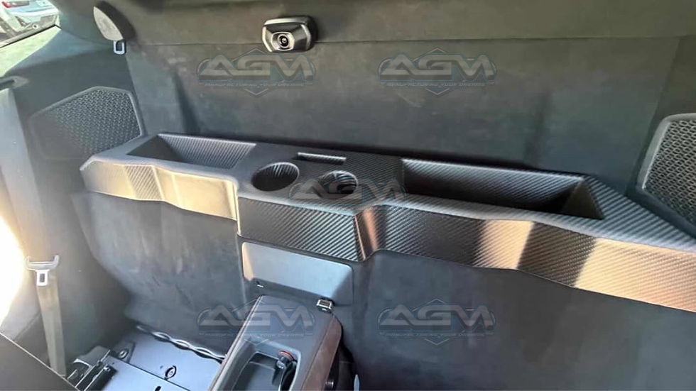 Thumbnail: AGM Lamborghini Huracan Carbon Cupholder Console (ALL Models)