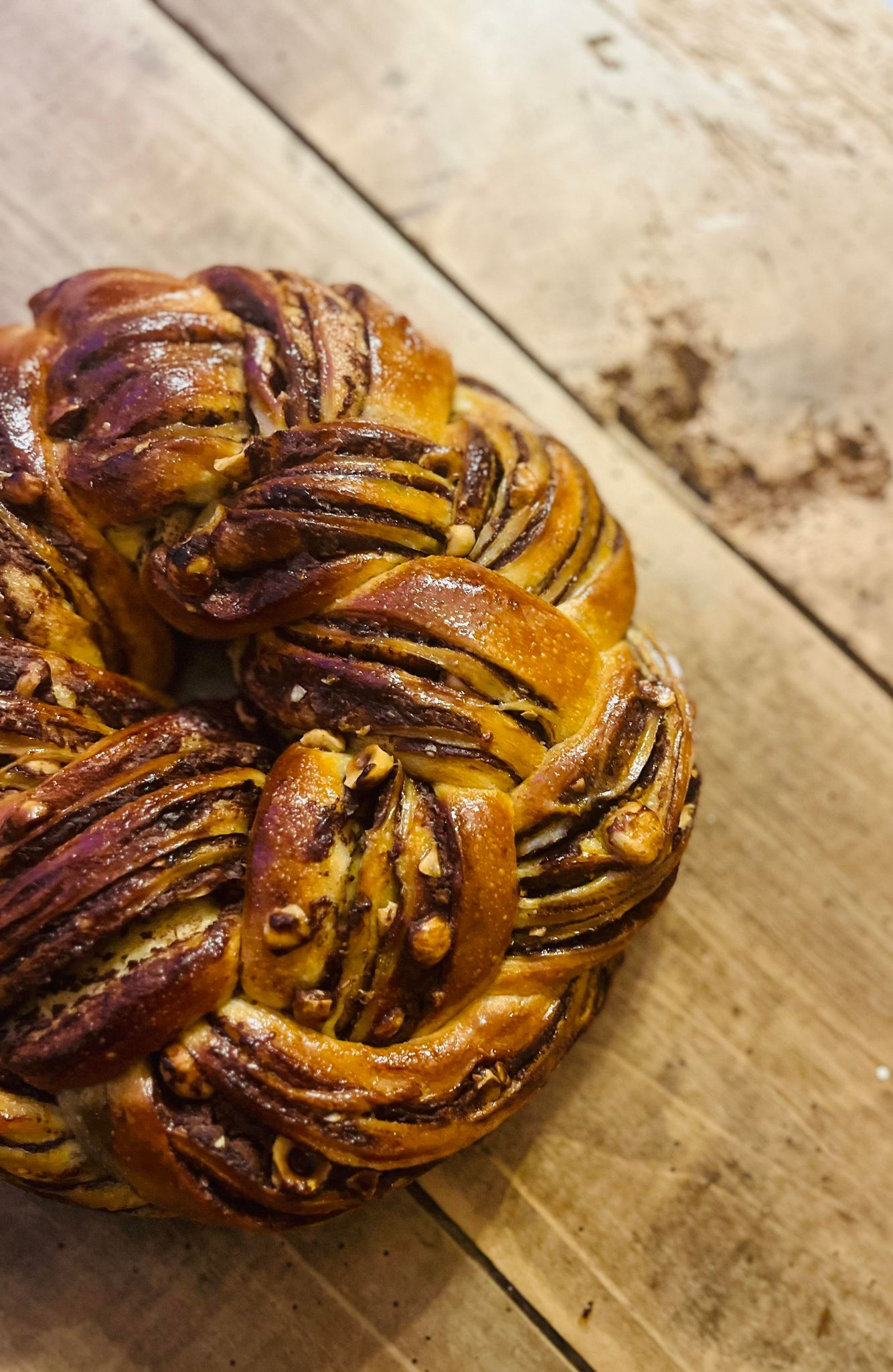 Babka Pâte à tartiner - Noisettes