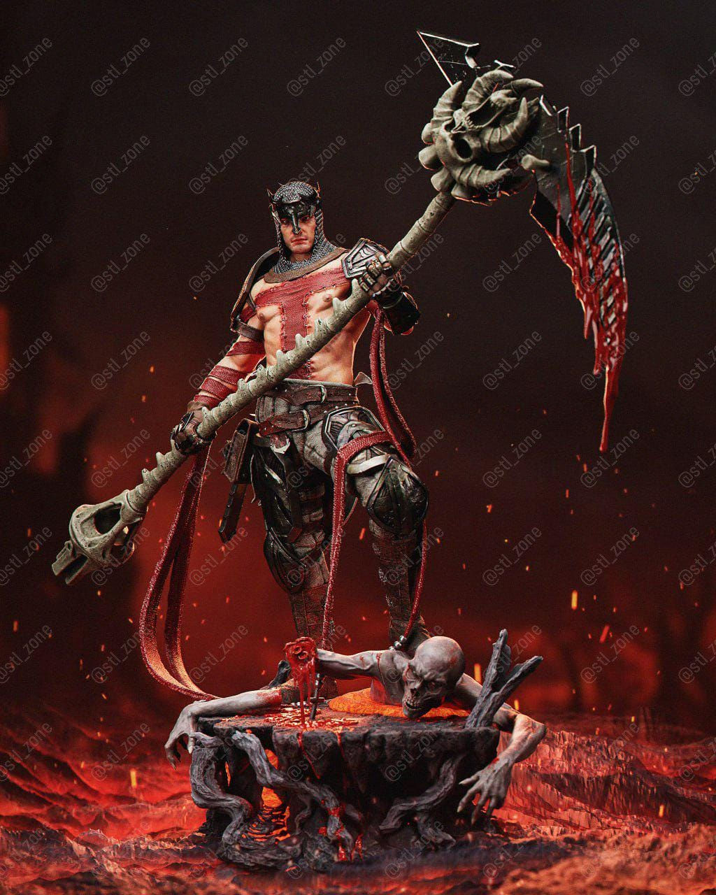 Dante 3D Figür | El Boyaması | Devil May Cry Figür | LV6
