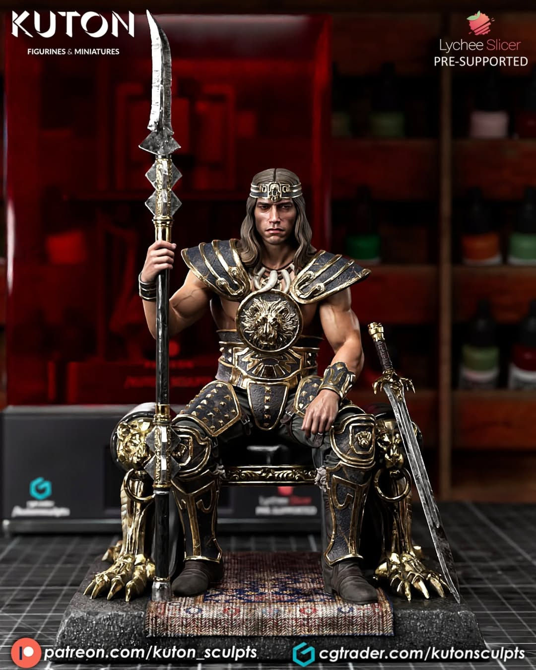 Conan Sculpture lv3