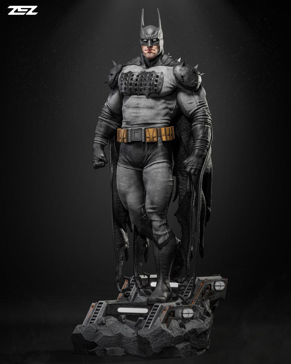 Batman 3D Figür | El Boyaması | DC Figür | LV4