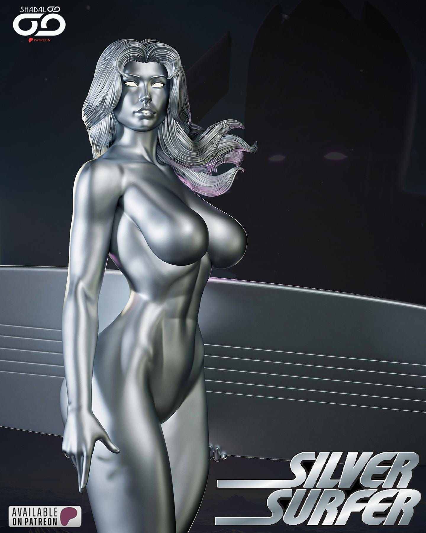 Shalla-Bal 3D Figür | El Boyaması | Marvel Figür | LV1