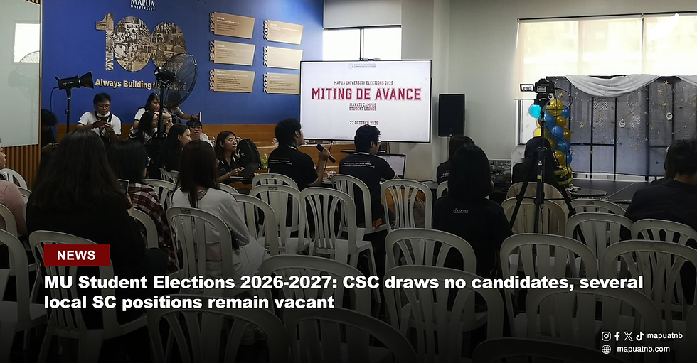 MU Student Elections 2026-2027: CSC draws no candidates, several local SC positions remain vacant