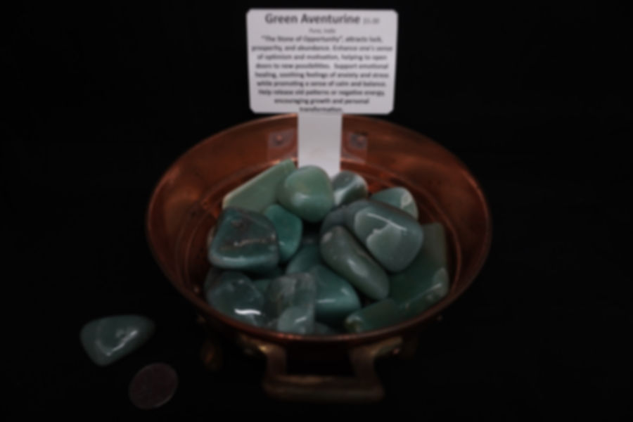 Green Aventurine tumbles