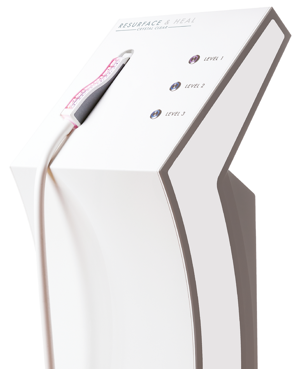 Crystal Clear Microdermabrasion Reading device console.