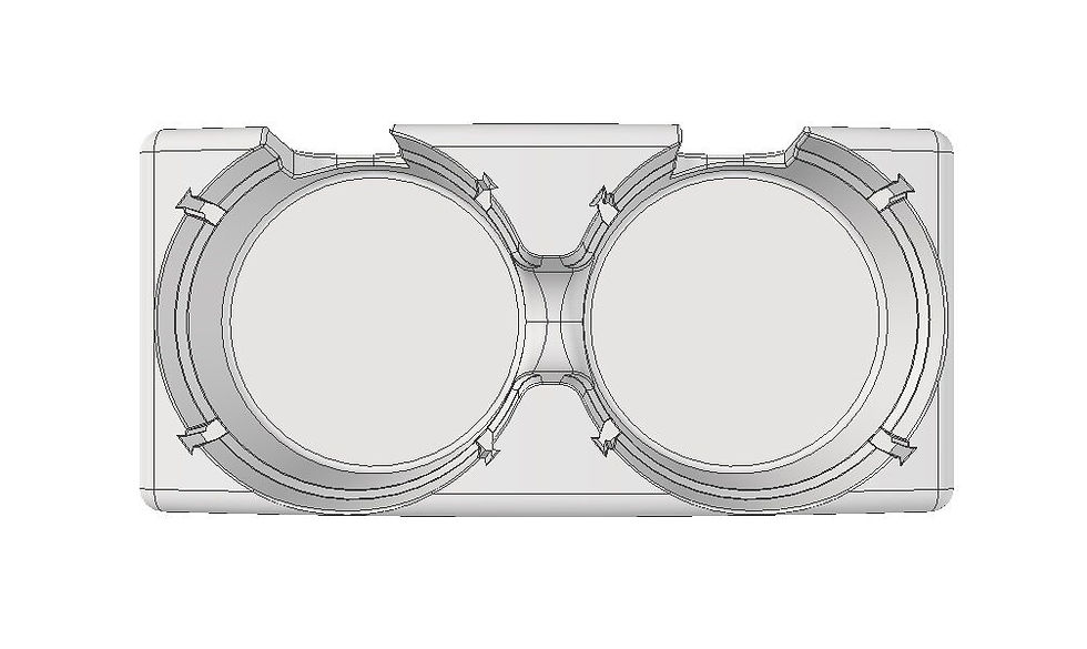 Thumbnail: Toyota LandCruiser 80 Series Cup Holder, Customizable