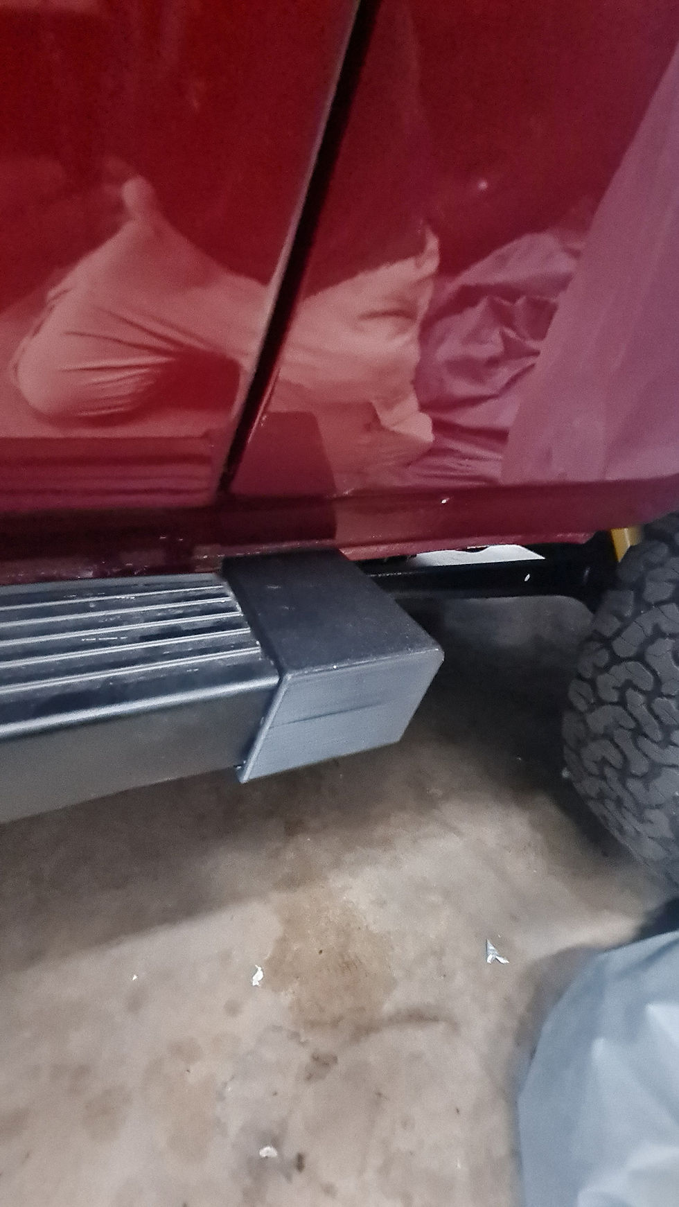 Thumbnail: Toyota Landcruiser FJ73 front and rear caps for original steps