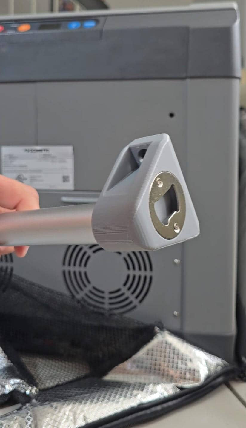 Thumbnail: Dometic Fridge CF Lateral Handle bottle opener bracket support