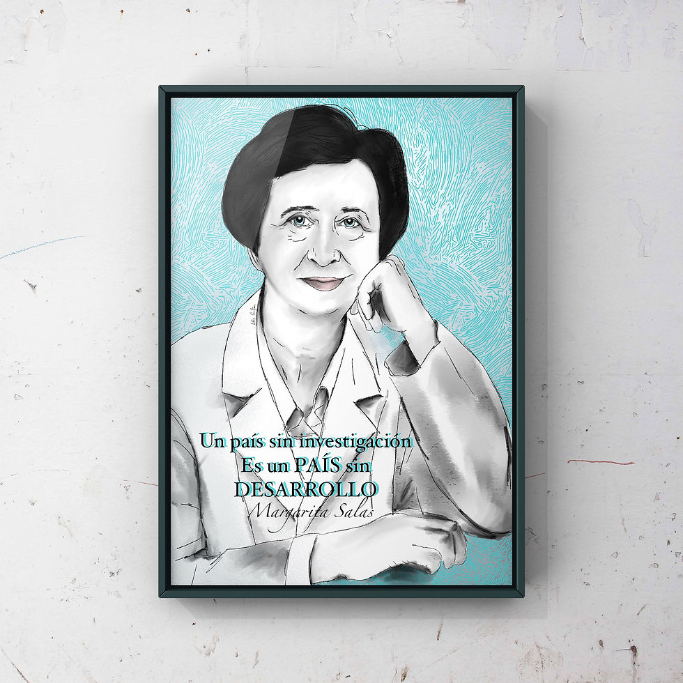 PRINT COLECCIÓN MUJERES: MARGARITA SALAS